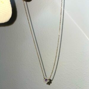 Flower bead necklace